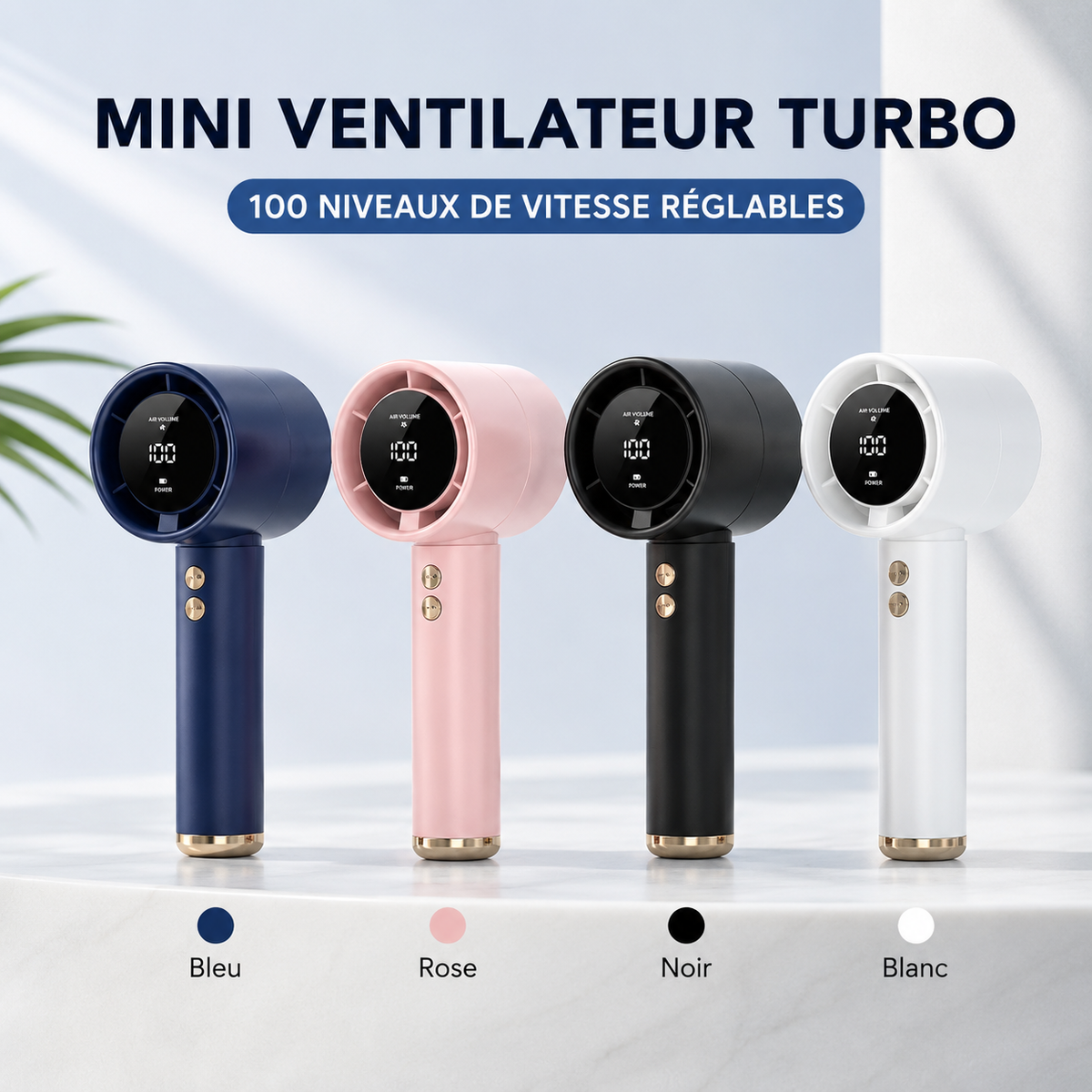 Mini Ventilateur Portable USB — Charge Rapide