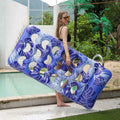 Matelas Gonflable de Piscine — Flotteur avec Appui-tête