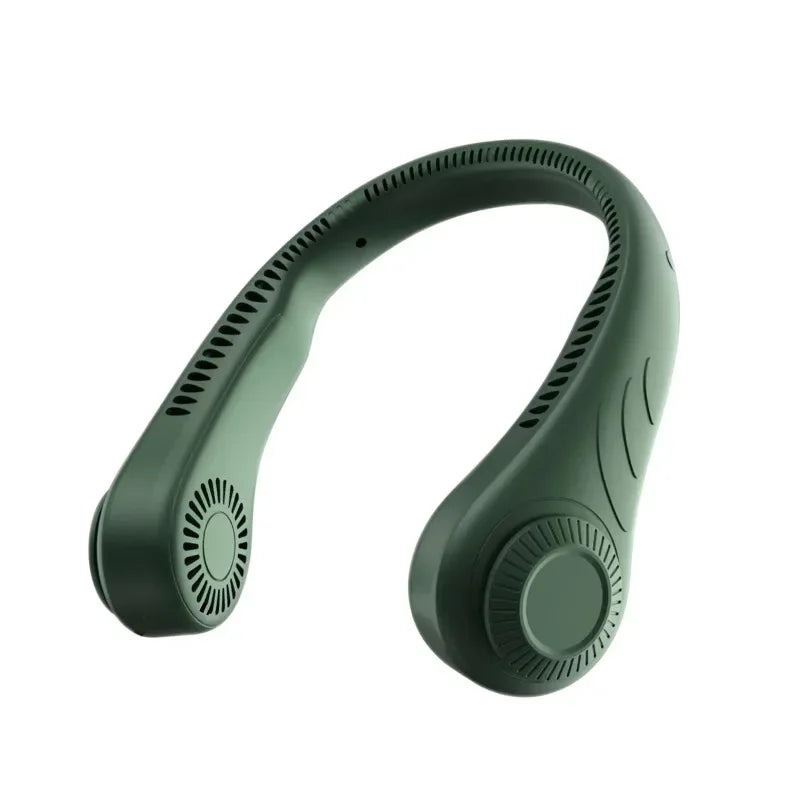 Ventilateur de Cou — Fraîcheur 360° Portable