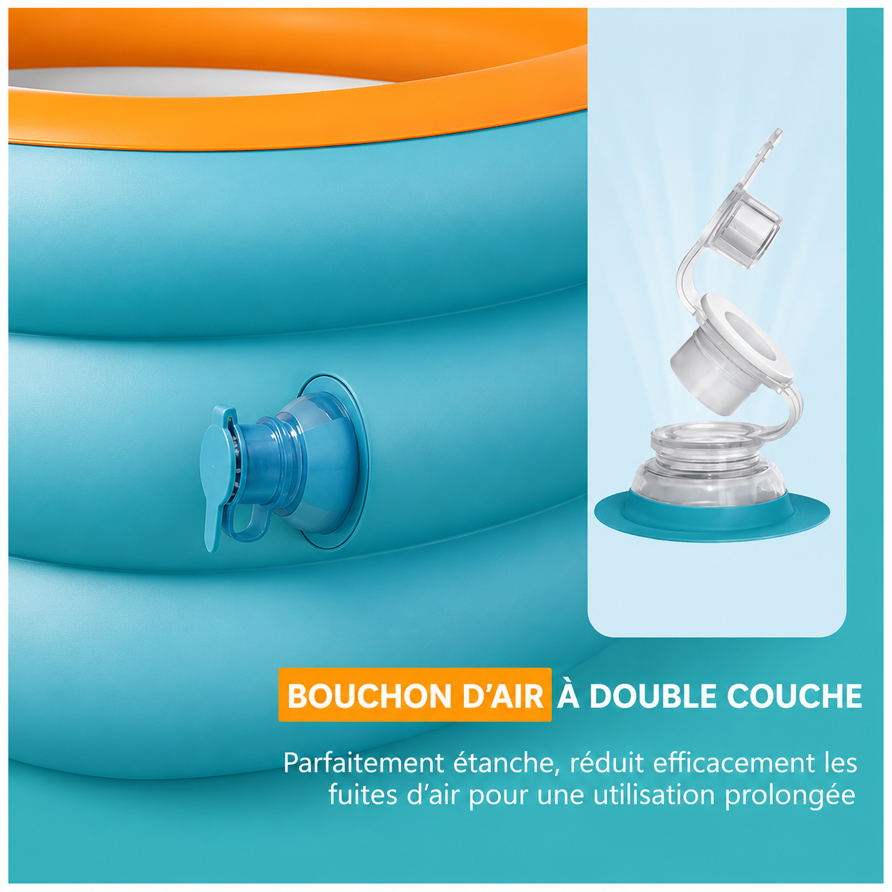 Piscine Gonflable Rectangulaire — Format Famille