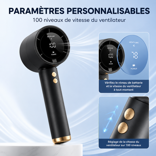 Mini Ventilateur Portable USB — Charge Rapide